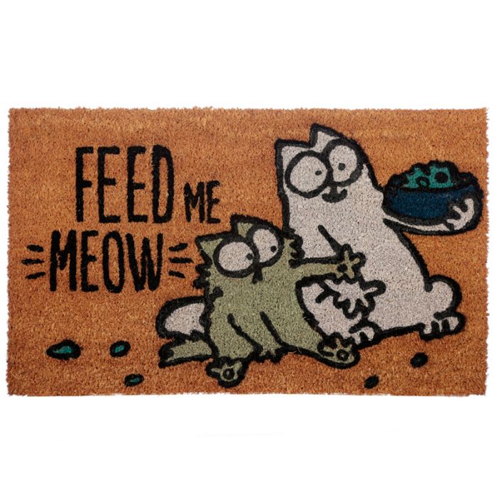 Feed Me Meow Simon's Cat Rohožka z kokosových vlákien